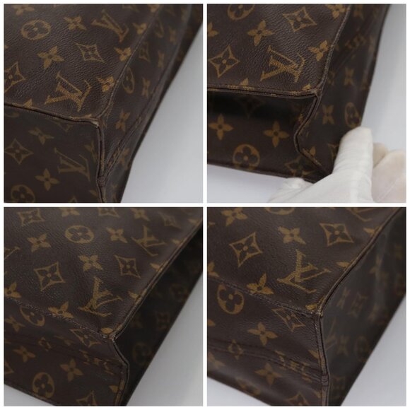 LOUIS VUITTON Monogram Sac Plat Hand Bag - Picture 16 of 16